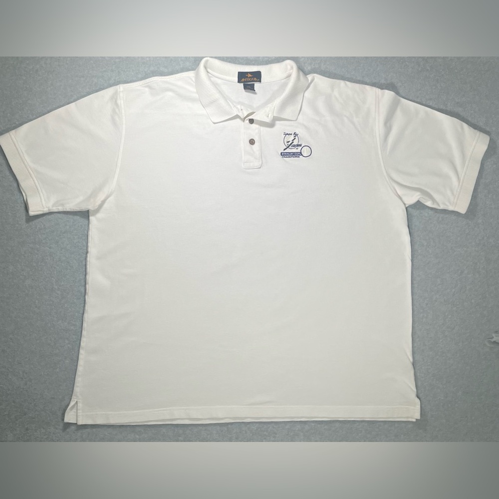 Tampa Bay Lightning Stanley Cup Antigua Game-day Polo US XXL